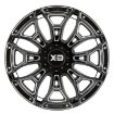 Picture of Alloy wheel XD841 Boneyard Gloss Black Milled XD Series