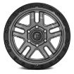 Picture of Alloy wheel D701 Ammo Matte Gunmetal/Black Ring Fuel