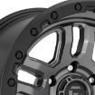 Picture of Alloy wheel D701 Ammo Matte Gunmetal/Black Ring Fuel
