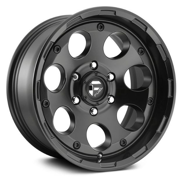Picture of Alloy wheel D608 Enduro Matte Black Fuel