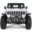 Picture of Front modular bumper center section with bull bar Smittybilt Stryker