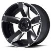Picture of Alloy Wheel XD811 Rockstar II Matte Black Machined XD Series