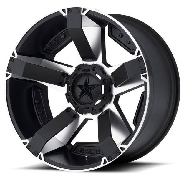 Picture of Alloy Wheel XD811 Rockstar II Matte Black Machined XD Series