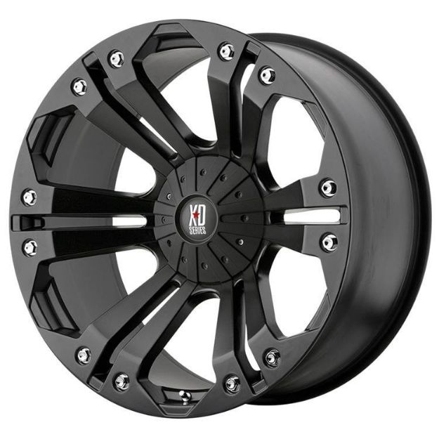Picture of Alloy Wheel XD778 Monster Matte Black XD Series