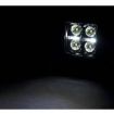 Εικόνα της Square Cree LED lights 2" with Cool White DRL Rough Country Black Series