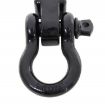 Εικόνα της Receiver mounted D-ring shackle steel black Smittybilt