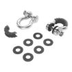 Picture of D-Ring Shackle Washers Black Daystar