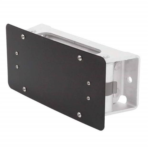 Picture of Roller Fairlead Mounted License Plate Bracket Smittybilt
