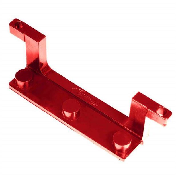 Picture of License Plate Retainer Bracket Red Daystar