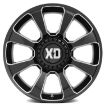 Picture of Alloy Wheel XD854 Reactor Gloss Black Milled XD Series