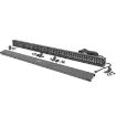 Picture of LED bar 50" double row Rough Country Black Series Amber DRL
