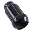 Picture of Short anti-theft lug nuts black Wheel Pros
