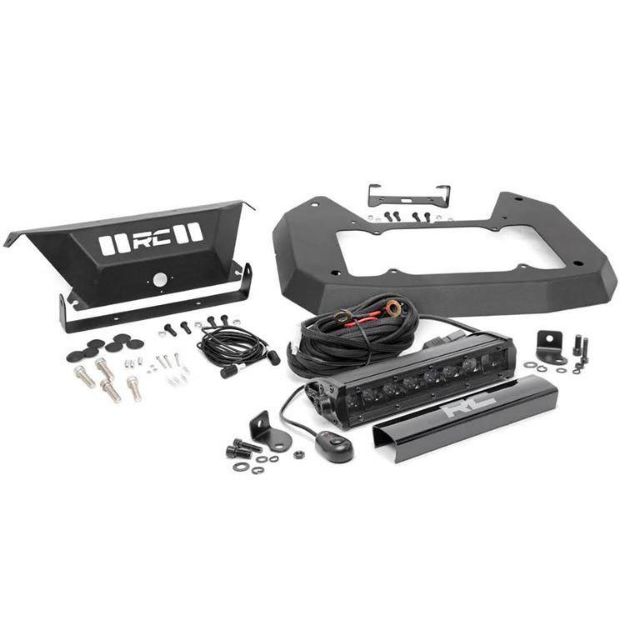 Picture of Spare Tire Delete Kit with LED light Black Series Rough Country