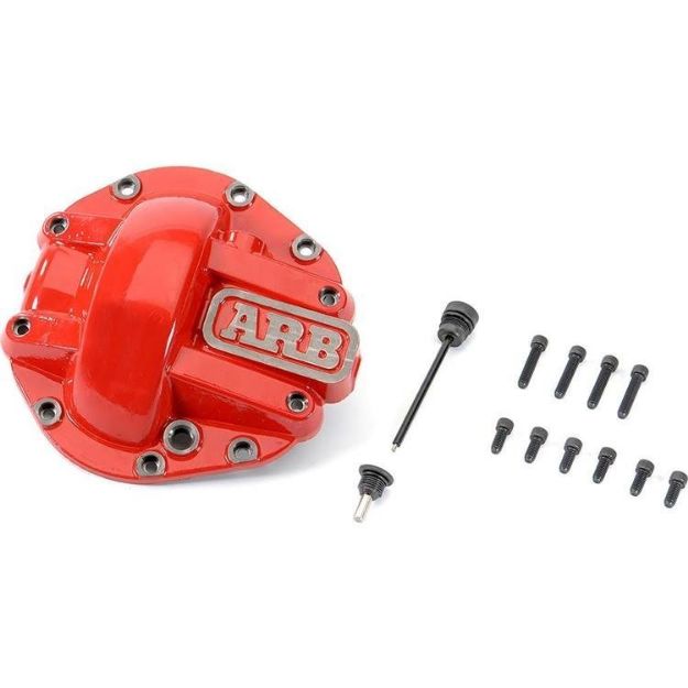 Picture of Rear differential cover M200 Red ARB