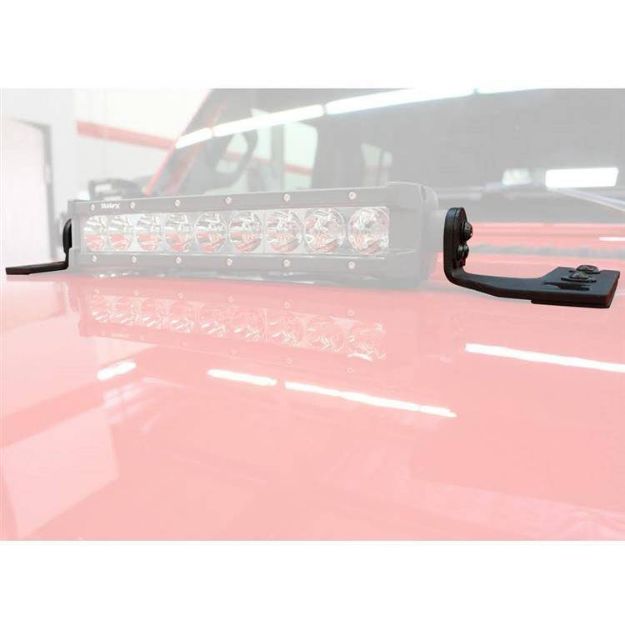 Picture of Center hood mount LED bar 10" double rowGo Rhino