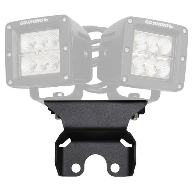 Εικόνα της Hard Top Rear Light Mounts for two 3"x3" LED Cubes Go Rhino