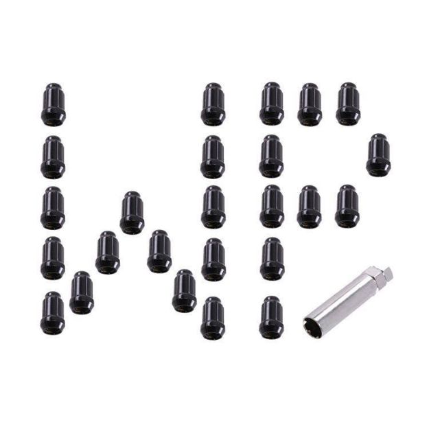 Picture of Anti-theft Lug Nuts 12mm x 1,25 Kit Wheel Pros 25 pcs (BLACK)