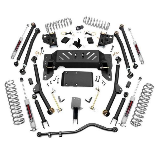 Picture of 4" Long Arm Rough Country Lift Kit suspension -