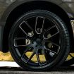 Picture of Alloy wheel Matte Black/Dark Tint Milled Kunene Black Rhino
