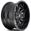 Picture of Alloy wheel D595 Sledge Gloss Black Milled Fuel