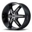 Picture of Alloy wheel HE891 Gloss Black Helo
