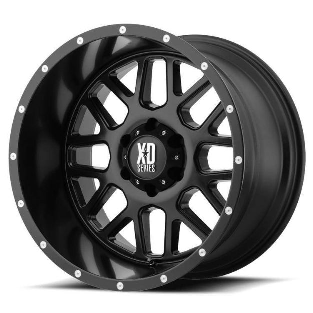 Picture of Alloy wheel XD820 Grenade Gloss Black XD Series