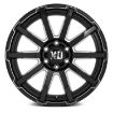 Picture of Alloy wheel XD847 Outbreak Gloss Black Milled XD Series