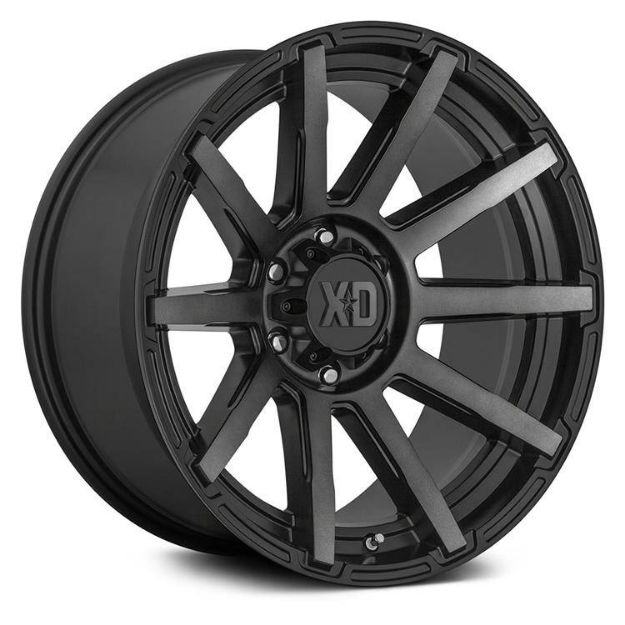 Picture of Alloy wheel XD847 Outbreak Satin Black XD Series