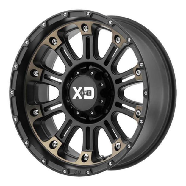 Picture of Alloy wheel XD829 Hoss II Satin Black/Machined Dark Tint XD Series