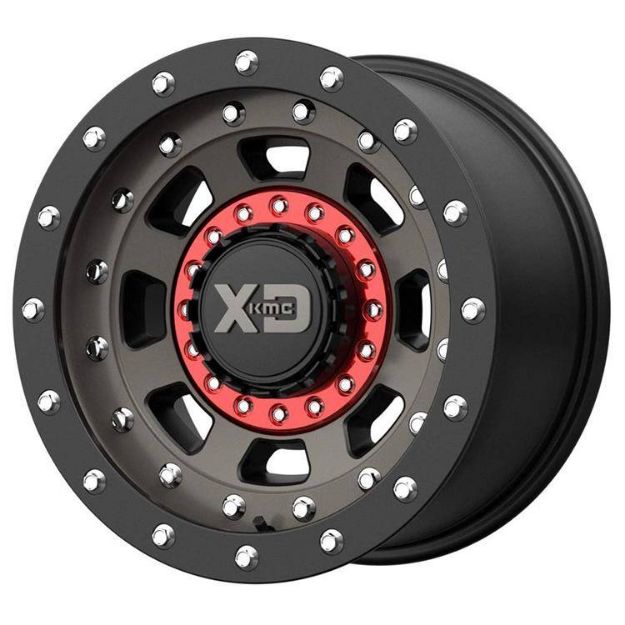 Picture of Alloy wheel XD137 FMJ Satin Black/Dark Tint Clear Coat XD Series