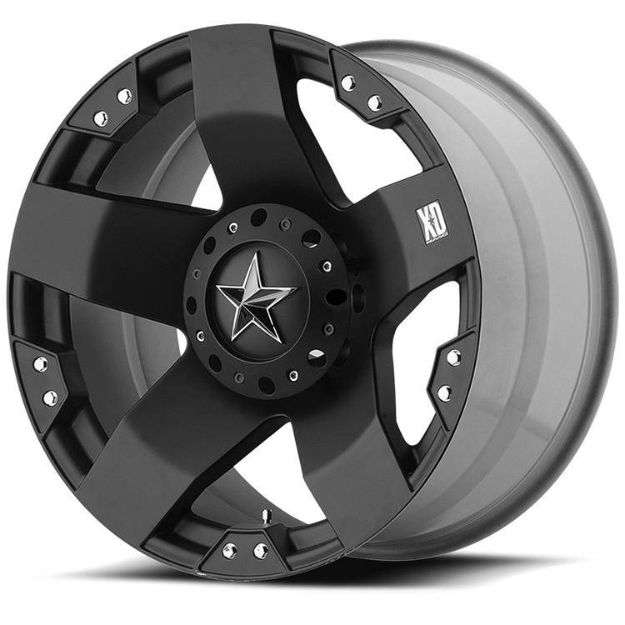 Picture of Alloy wheel XD775 Rockstar Black Matte XD Series