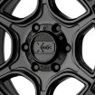 Picture of Alloy wheel XD139 Portal Satin Black XD Series