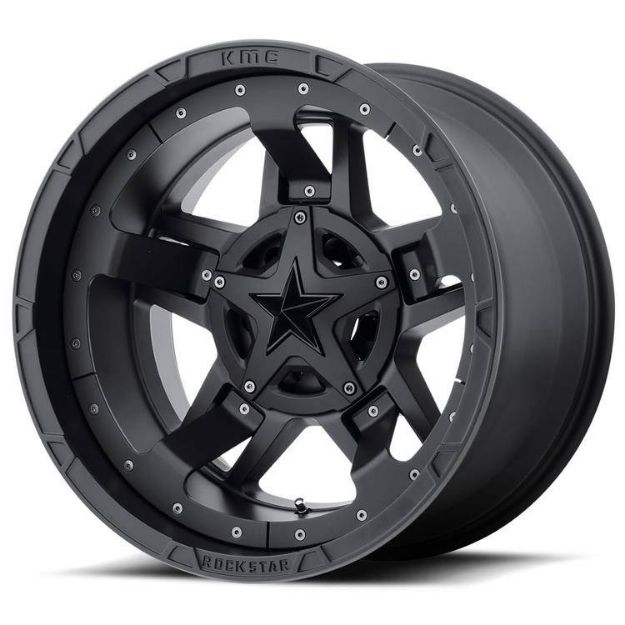 Picture of Alloy wheel XD827 RS3 Matte Black XD Series