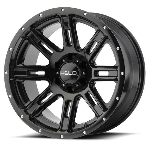 Picture of Alloy wheel HE900 Gloss Black Helo