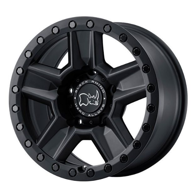 Picture of Alloy wheel Matte Black Ravine Black Rhino