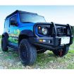Picture of Front steel bumper with winch plate and bullbar OFD