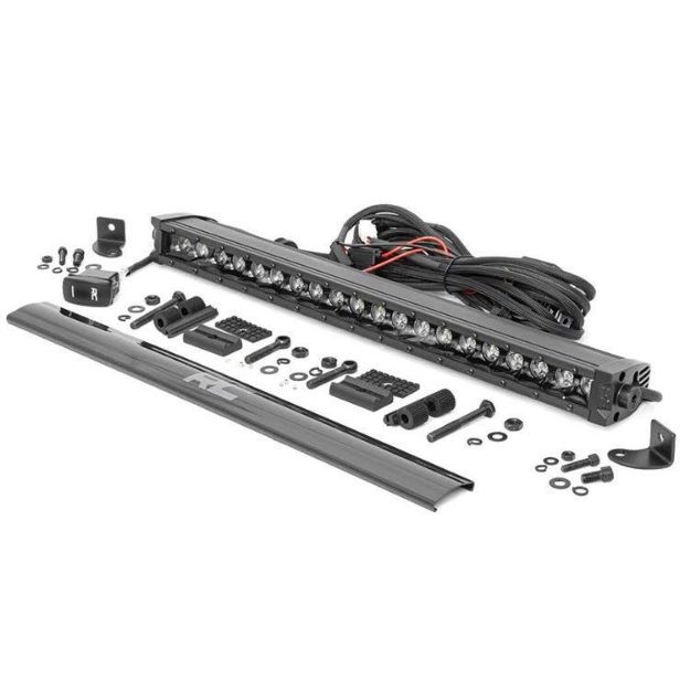 Picture of Cree LED light bar 20" cool white DRL Black Series Rough Country