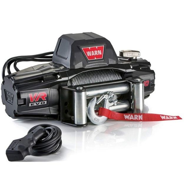 Picture of Winch VR EVO 10 with steel rope 10 000 lbs Warn