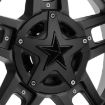 Picture of Alloy Wheel XD827 Rockstar III Matte Black XD Series