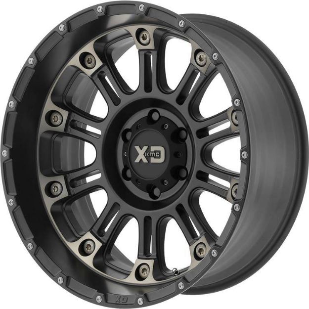 Picture of Alloy Wheel XD829 HOSS II Satin Black/Machined Dark Tint XD Series