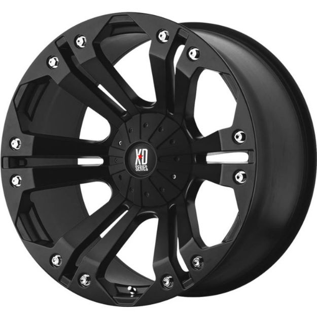 Picture of Alloy wheel XD778 MONSTER Matte Black XD Series