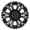 Picture of Alloy wheel XD851 Monster Satin Black/Gray Tint XD Series