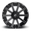 Εικόνα της Alloy wheel D616 Contra Matte Black Milled Fuel