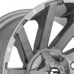 Picture of Alloy wheel D714 Contra Brushed Gun Metal/Tinted Clear Fuel