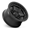 Εικόνα της Alloy wheel D750 Block Matte Black/Black Ring Fuel