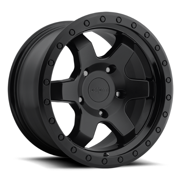 Picture of Alloy wheel SIX-OR Matte Black Rotiform