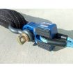 Picture of Flatlink with titanium pin & rubber guard blue Factor 55
