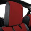 Picture of Neoprene seat covers set red Smittybilt