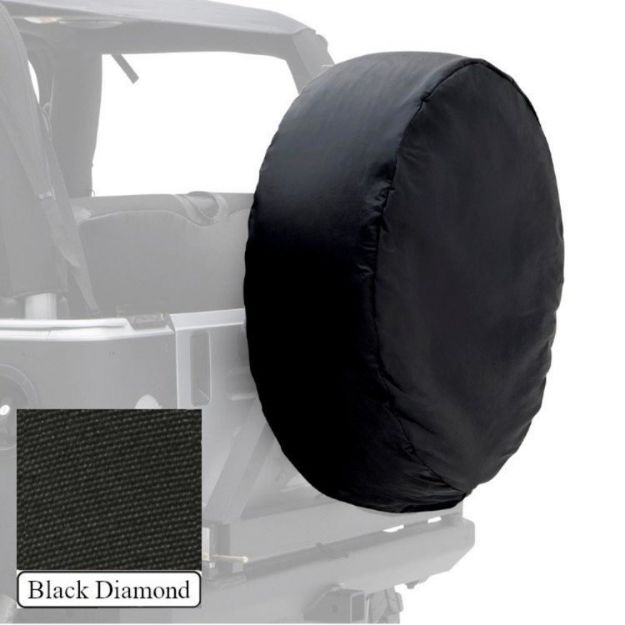 Εικόνα της Spare tyre cover Black Diamond Smittybilt 30-32"