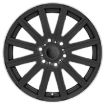 Picture of Alloy wheel Stark Matte Black Mandrus